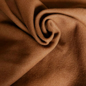 Plainweave wool felted light brown