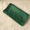 Shawl Crêpe Satin green 28x130