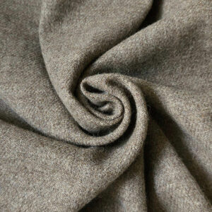 Diagonal twill wool beige-brown&grey