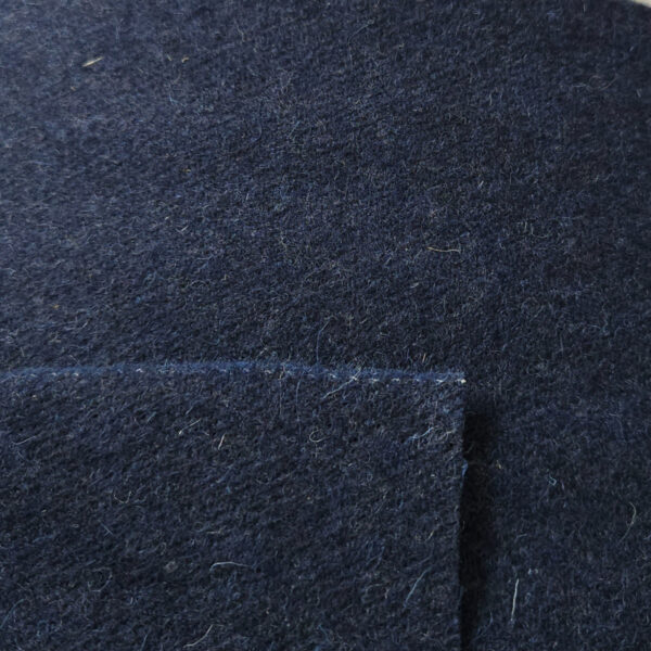 Diagonal twill wool blue&dark blue