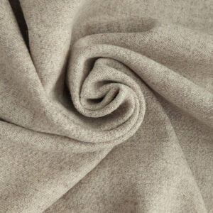Diagonal twill wool cream-beige