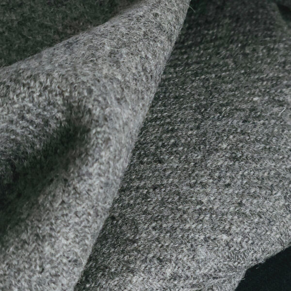 Diagonal twill wool grey