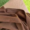 Diagonal twill wool natural brown