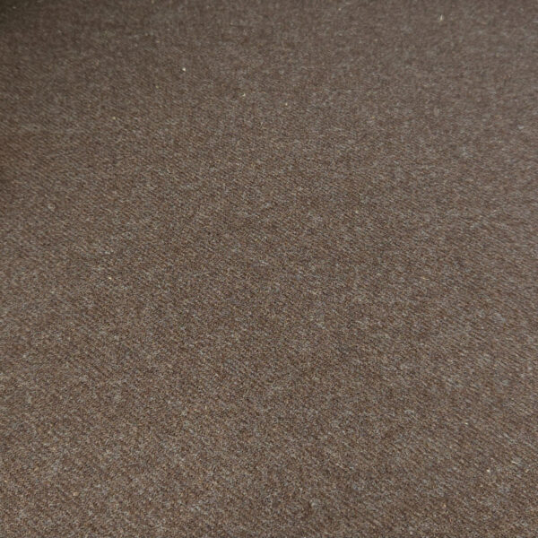 Diagonal twill wool natural brown