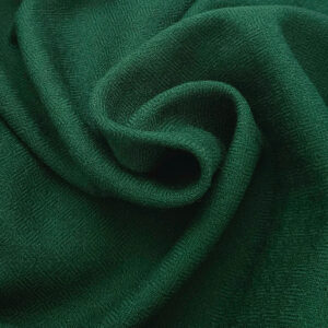 Diamond twill wool dark green