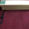 Diamond twill wool red&black