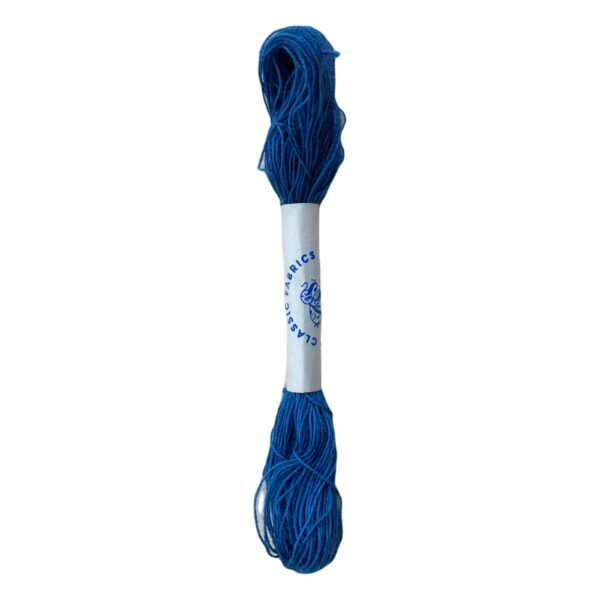 Fine yarn wool-20/4 blue 50m