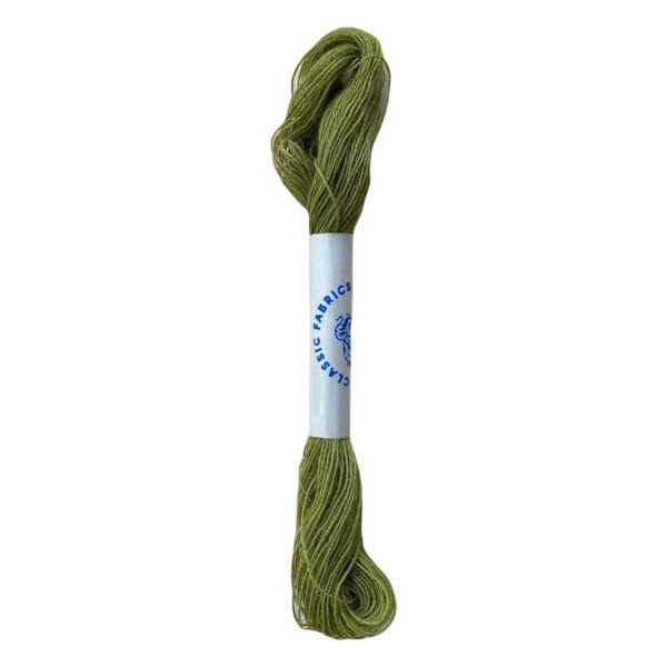 Fine yarn wool small-hank green