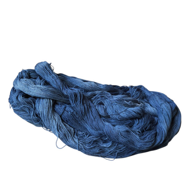 Fine yarn wool 20/6 blue&light-blue-melange