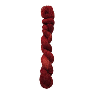Fine yarn wool 40/2 red-melange 200m
