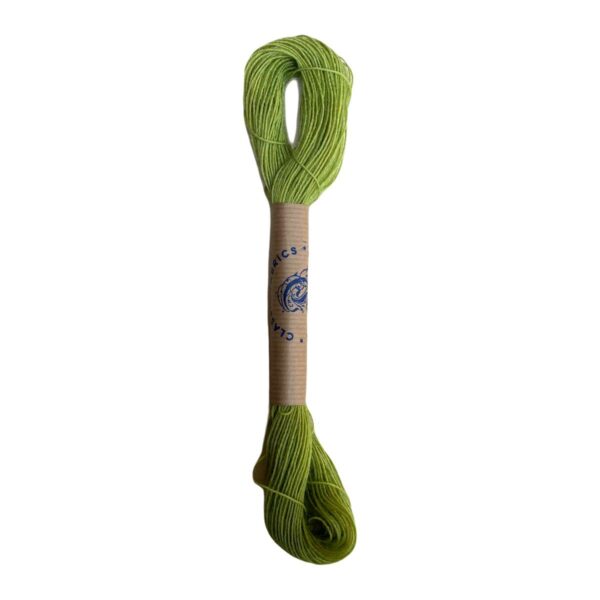 Fine yarn wool small-hank spring-green