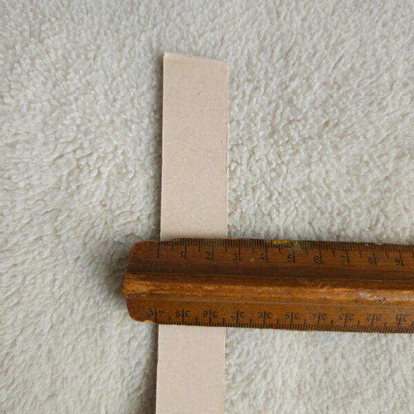Leather strap 2.2mm / 2.5cm