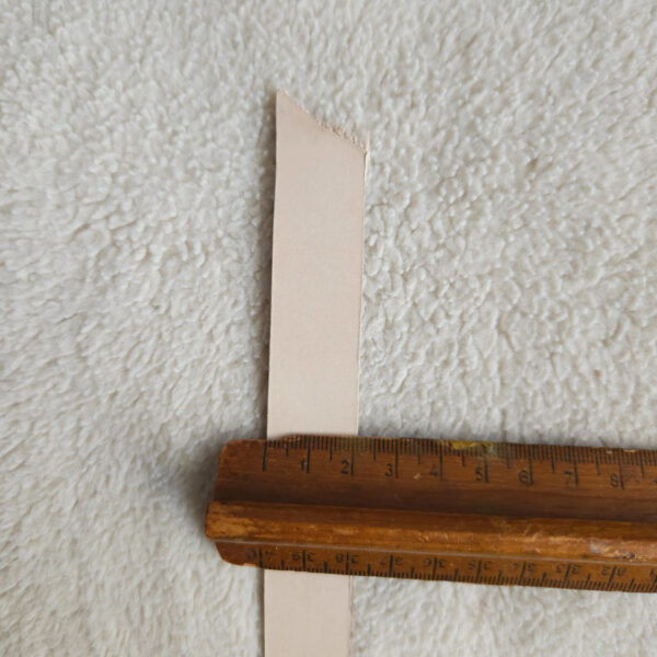Leather strap 2.2mm / 2cm