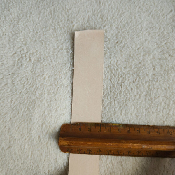 Leather strap 2.2mm / 3cm