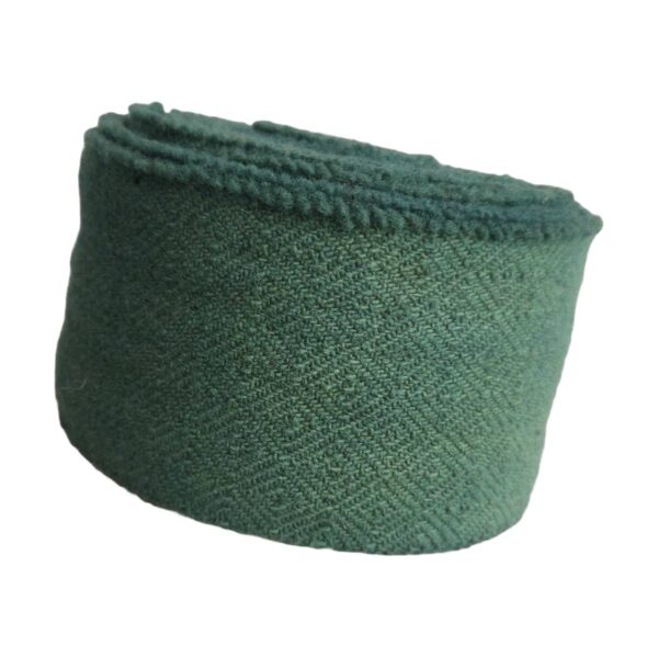 Leg wrap diamond twill green