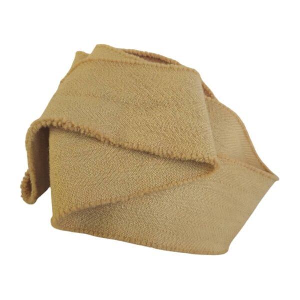 Leg wrap herringbone twill mustard-yellow