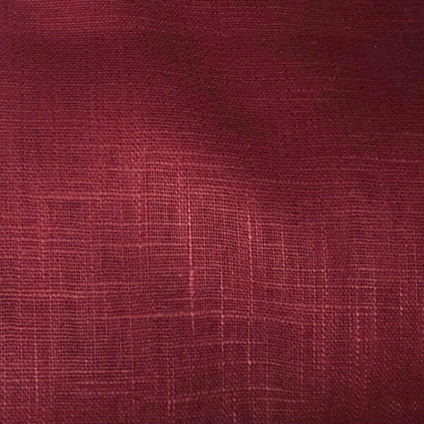 Linen dark red 240g