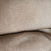 Linen diamond twill brown&white
