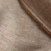 Linen diamond twill brown&white