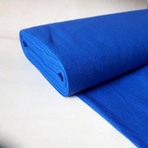 Plainweave linen cobalt blue