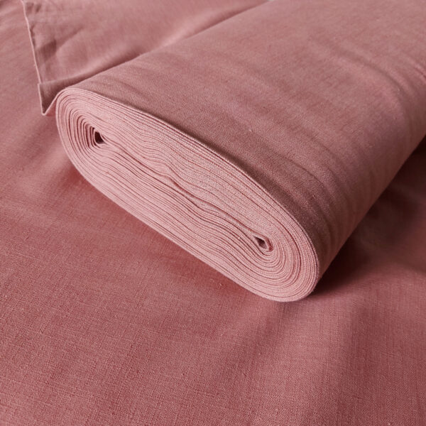 Plainweave linen old pink