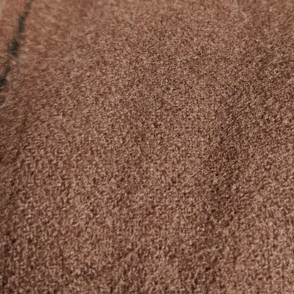Plainweave wool felted brown