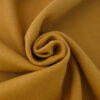 Plainweave wool felted ochre-mustard yellow