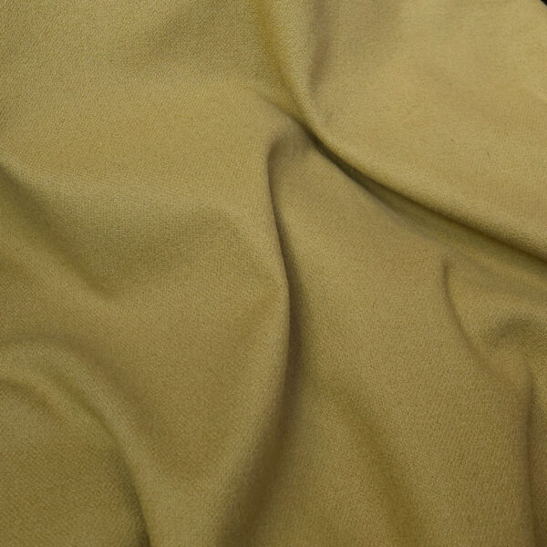 Plainweave wool mustard yellow