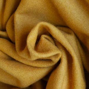 Plainweave wool ochre yellow