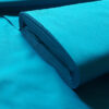 Poplin cotton petrol blue