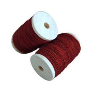 Sewing yarn wool 15/3 dark-red