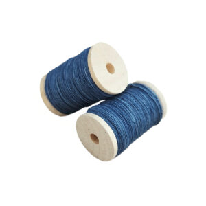 Sewing yarn wool 15/3 jeans-blue