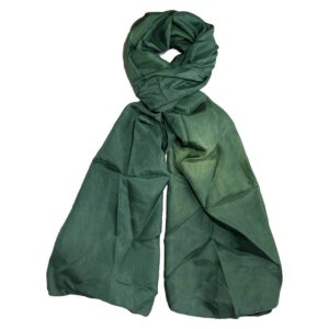 Shawl silk 45x180 green-1