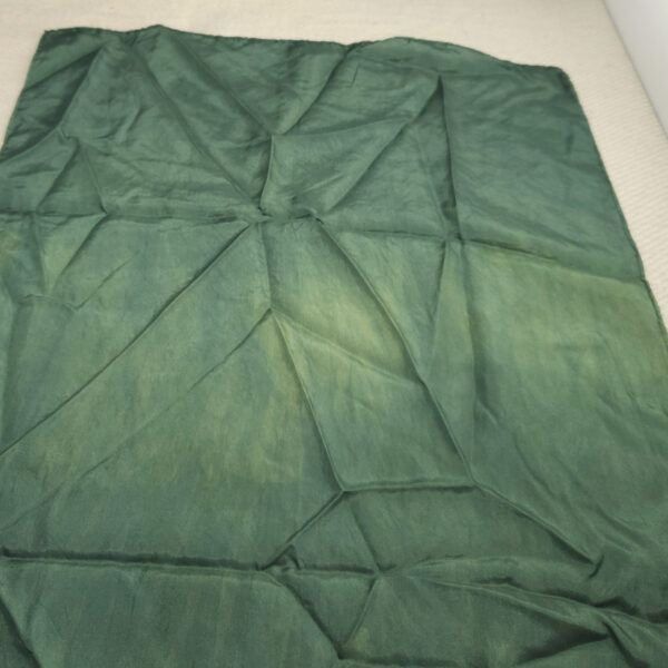 Shawl silk 45x180 green-2