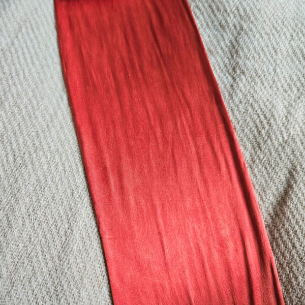 Crêpe Satin ribbon orange red