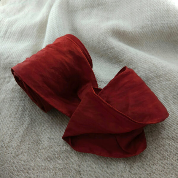 Crêpe Satin ribbon red