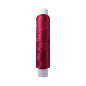 Yarn silk bordeaux red 60/2