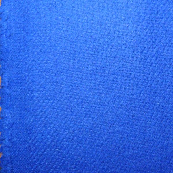 Diagonal twill wool coral-blue