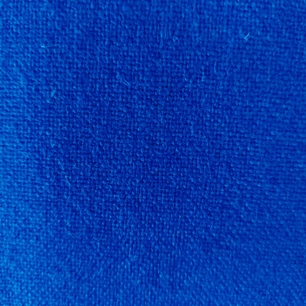 Plainweave wool blue