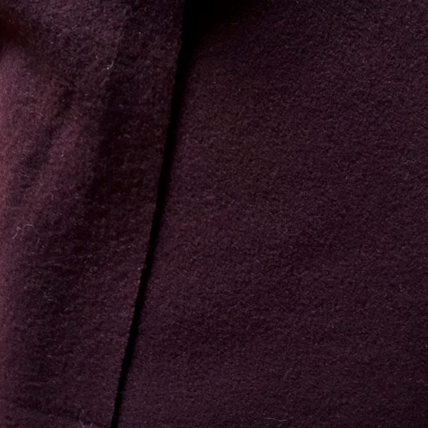 Plainweave wool dark-purple