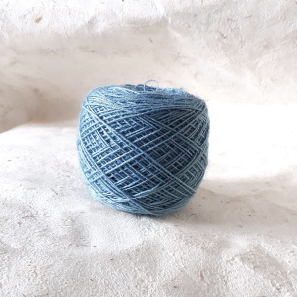 Weaving yarn baby-blue (indigo)