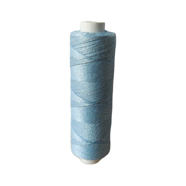 Yarn linen baby-blue