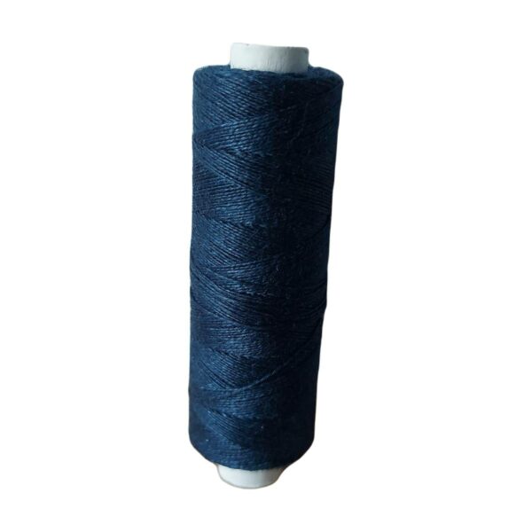 Yarn linen dark-blue