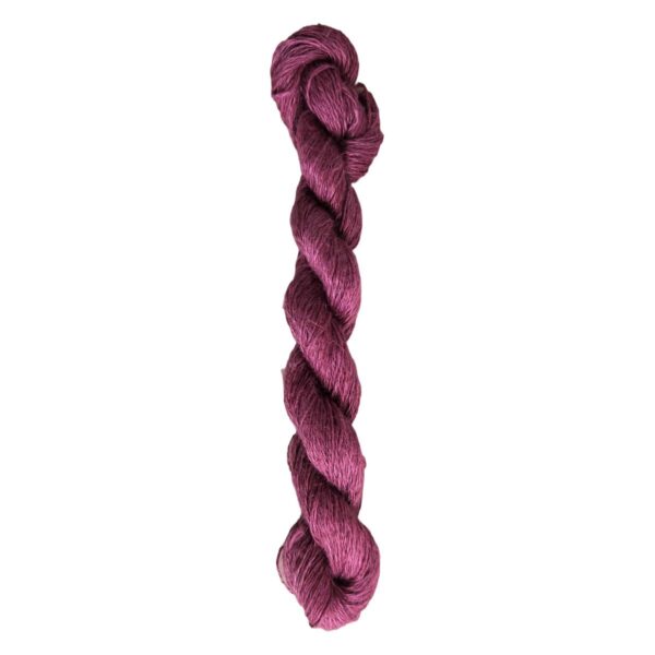 Yarn linen magenta