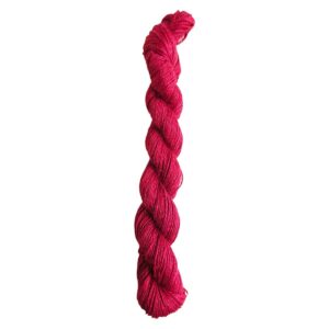 Yarn linen pink red