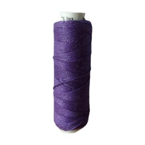 Yarn linen purple