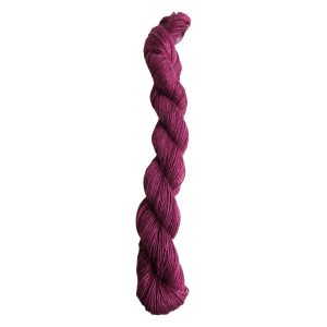 Yarn linen purple red