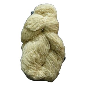 Yarn natural wool single