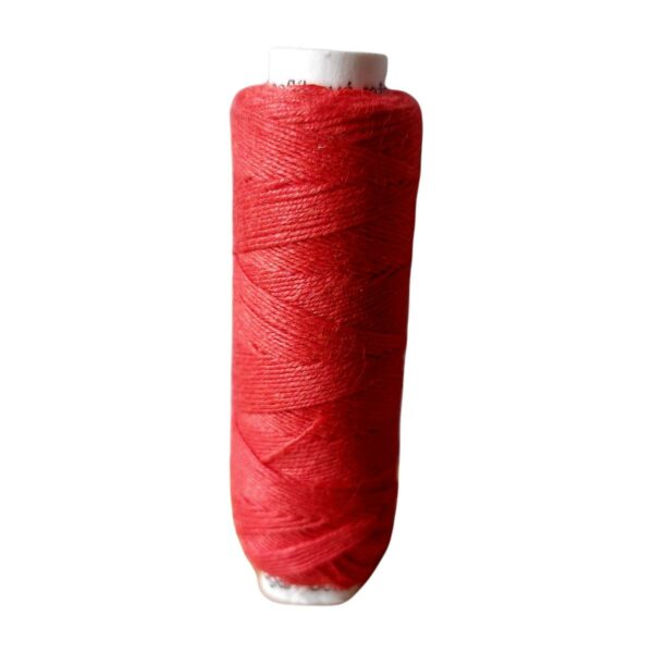 Yarn linen red