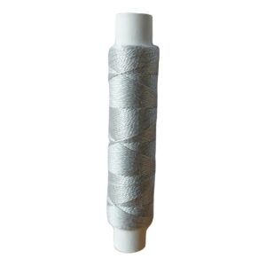 Yarn silk silver grey 30/2